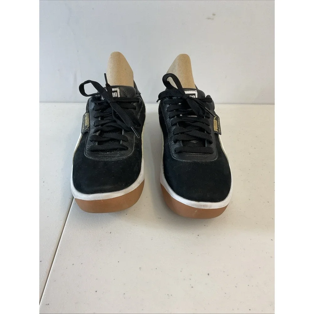 Puma Womens California Black / white Casual Shoes Sneakers Size‎ 10